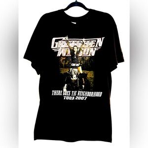 Vintage Concert Tee with Double Sided Hits Unisex SZ LRG